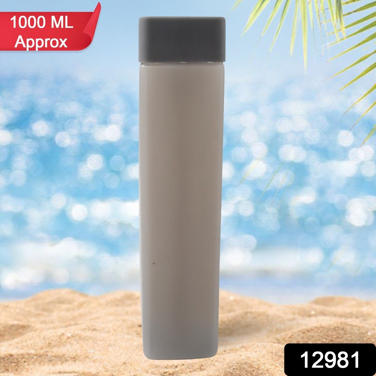 12981 Large Capacity Plastic Water Bottle | Office Bottle | Gym Bottle | Home | Kitchen | Leakproof and BPA Free Drinks Bottle | Square Water Drink Juice Bottle Wide-Mouth BPA Free Leak-Free Lightweight (1 pc / Mix Color / 1000 ML Approx) 12981 Large Capacity Plastic Water Bottle | Office Bottle | Gym Bottle | Home | Kitchen | Leakproof and BPA Free Drinks Bottle | Square Water Drink Juice Bottle Wide-Mouth BPA Free Leak-Free Lightweight (1 pc / Mix Color / 1000 ML Approx)